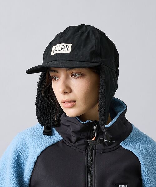 ABAHOUSE / アバハウス ハット | 【POLER / ポーラー】2WAY COTTON BOA FLAP CAP / | 詳細2