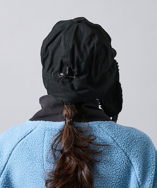 ABAHOUSE / アバハウス ハット | 【POLER / ポーラー】2WAY COTTON BOA FLAP CAP / | 詳細3