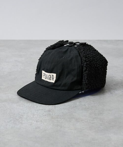 ABAHOUSE / アバハウス ハット | 【POLER / ポーラー】2WAY COTTON BOA FLAP CAP / | 詳細4