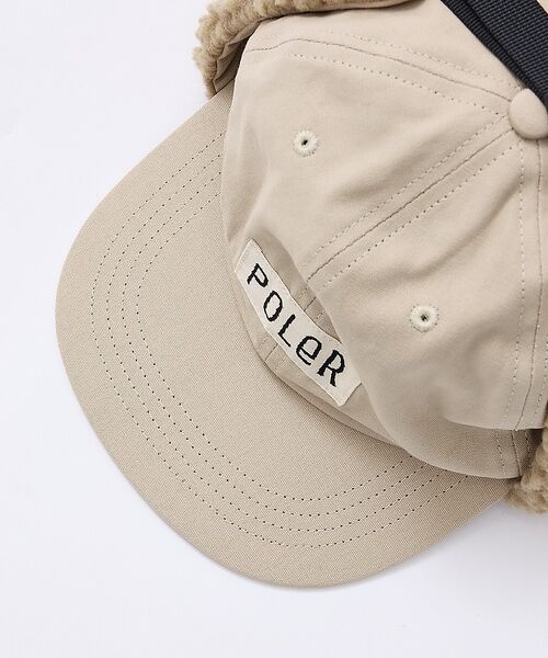 ABAHOUSE / アバハウス ハット | 【POLER / ポーラー】2WAY COTTON BOA FLAP CAP / | 詳細17