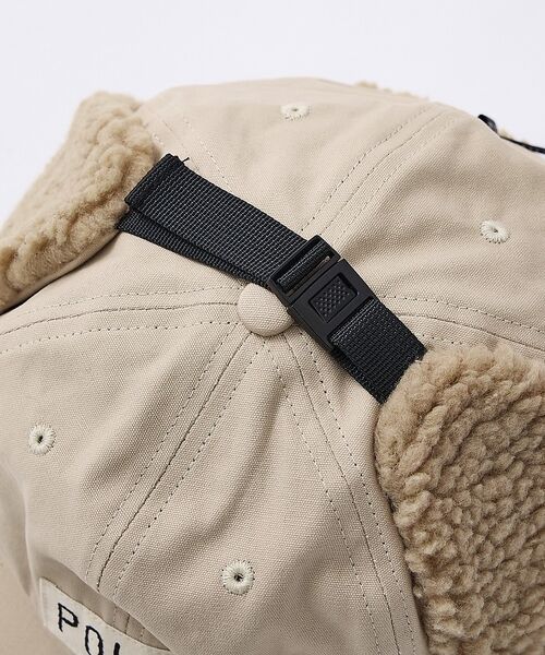 ABAHOUSE / アバハウス ハット | 【POLER / ポーラー】2WAY COTTON BOA FLAP CAP / | 詳細14