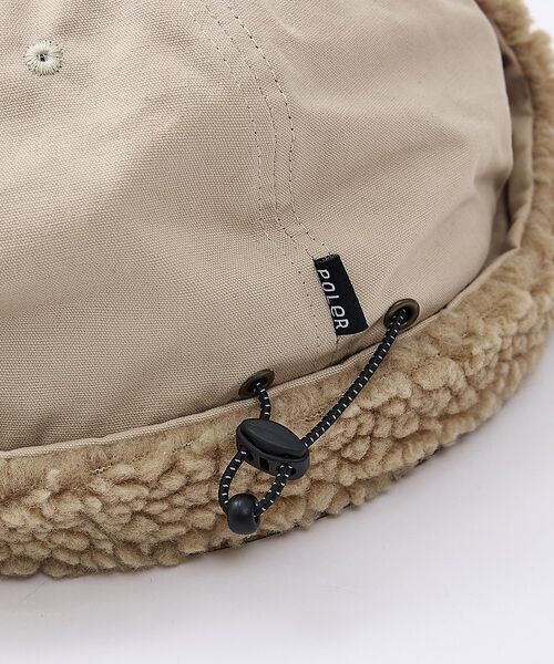 ABAHOUSE / アバハウス ハット | 【POLER / ポーラー】2WAY COTTON BOA FLAP CAP / | 詳細16