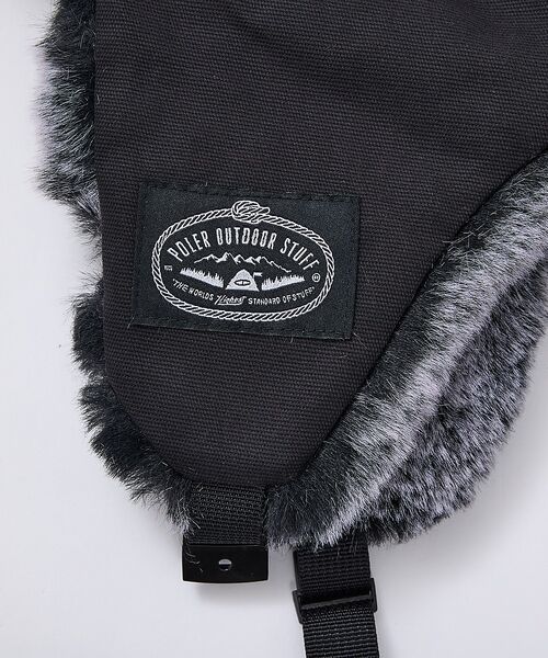 ABAHOUSE / アバハウス ハット | 【POLER / ポーラー】MILITARY FUR VISOR CAP / ミ | 詳細11