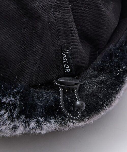 ABAHOUSE / アバハウス ハット | 【POLER / ポーラー】MILITARY FUR VISOR CAP / ミ | 詳細12