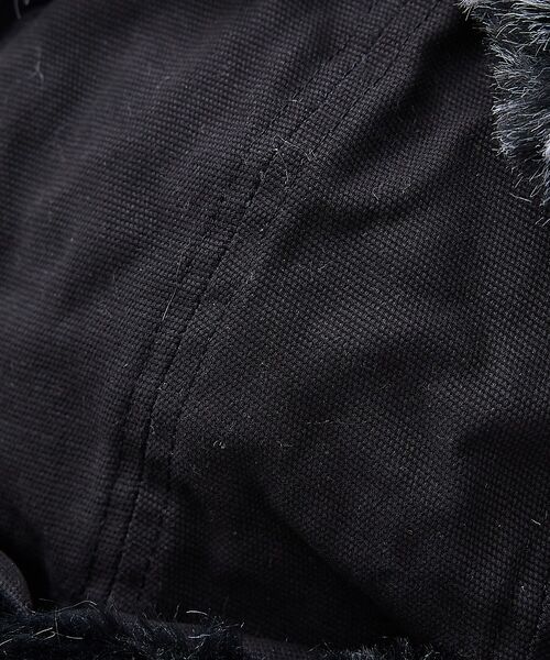 ABAHOUSE / アバハウス ハット | 【POLER / ポーラー】MILITARY FUR VISOR CAP / ミ | 詳細13