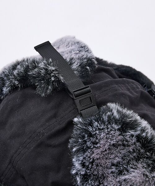 ABAHOUSE / アバハウス ハット | 【POLER / ポーラー】MILITARY FUR VISOR CAP / ミ | 詳細9