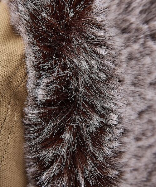 ABAHOUSE / アバハウス ハット | 【POLER / ポーラー】MILITARY FUR VISOR CAP / ミ | 詳細22