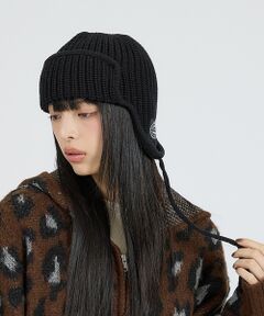 ABAHOUSE / アバハウス ハット | 【POLER / ポーラー】 EAR FLAP BEANIE / イヤー フラッ