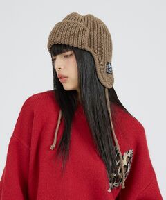 ABAHOUSE / アバハウス ハット | 【POLER / ポーラー】 EAR FLAP BEANIE / イヤー フラッ