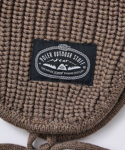 ABAHOUSE / アバハウス ハット | 【POLER / ポーラー】 EAR FLAP BEANIE / イヤー フラッ | 詳細12