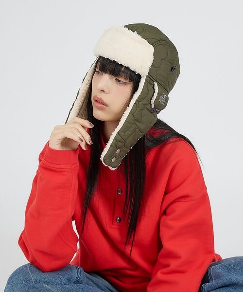 ABAHOUSE / アバハウス ハット | 【CHUMS / チャムス】Booby Stitch Flight Cap / | 詳細15