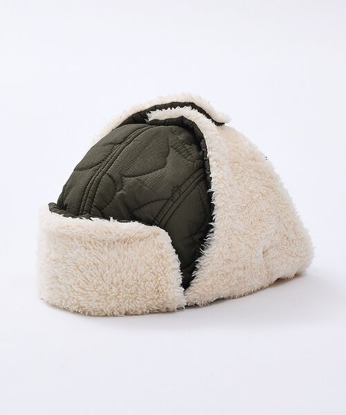 ABAHOUSE / アバハウス ハット | 【CHUMS / チャムス】Booby Stitch Flight Cap /（カーキ）