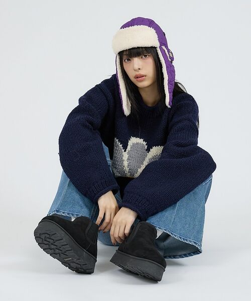 ABAHOUSE / アバハウス ハット | 【CHUMS / チャムス】Booby Stitch Flight Cap / | 詳細21