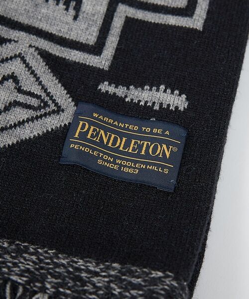 ABAHOUSE / アバハウス マフラー・ショール・スヌード・ストール | 【PENDLETON / ペンドルトン】KNIT MUFFLER / HARDI | 詳細4