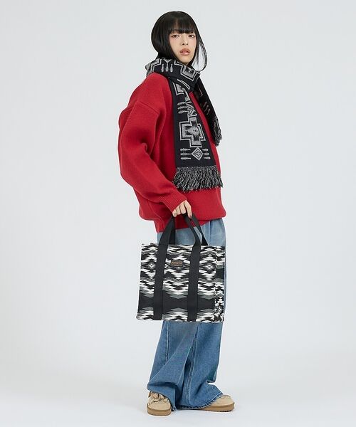 ABAHOUSE / アバハウス マフラー・ショール・スヌード・ストール | 【PENDLETON / ペンドルトン】KNIT MUFFLER / HARDI | 詳細9