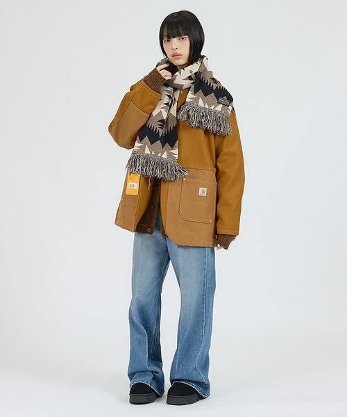 ABAHOUSE / アバハウス マフラー・ショール・スヌード・ストール | 【PENDLETON / ペンドルトン】KNIT MUFFLER / HARDI | 詳細15