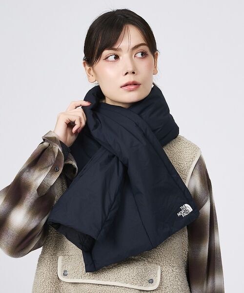 ABAHOUSE / アバハウス マフラー・ショール・スヌード・ストール | 【THE NORTH FACE / ザ・ノースフェイス】ツインサレートマフラー（ブラック）