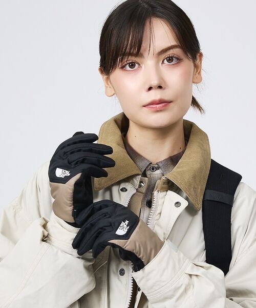 ABAHOUSE / アバハウス 手袋 | 【THE NORTH FACE / ザ・ノースフェイス】ヌプシイーチップグローブ（ベージュ）