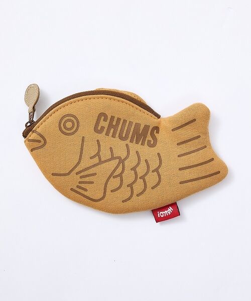 ABAHOUSE / アバハウス ポーチ | 【CHUMS / チャムス】Taiyaki Pass Case / たい焼きパス（ベージュ）