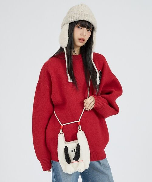 ABAHOUSE / アバハウス ショルダーバッグ | 【ROOTOE/ルトート】 クリプティッド ショルダーバッグ②｜自社限定商品【予（アイボリー）