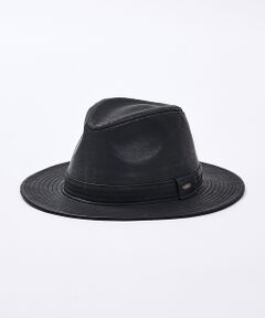 ABAHOUSE / アバハウス ハット | 【RUBEN/ルーベン】FAKE LEATHER FLAT HAT/RUS-13
