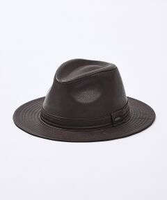 ABAHOUSE / アバハウス ハット | 【RUBEN/ルーベン】FAKE LEATHER FLAT HAT/RUS-13