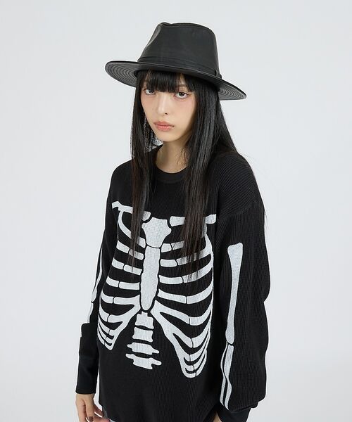 ABAHOUSE / アバハウス ハット | 【RUBEN/ルーベン】FAKE LEATHER FLAT HAT/RUS-13 | 詳細10