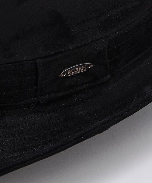 ABAHOUSE / アバハウス ハット | 【RUBEN/ルーベン】FAKE SUEDE HAT/RUS-1340/フェイク | 詳細7