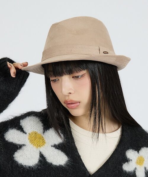 ABAHOUSE / アバハウス ハット | 【RUBEN/ルーベン】FAKE SUEDE HAT/RUS-1340/フェイク | 詳細16