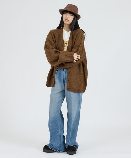 ABAHOUSE / アバハウス ハット | 【RUBEN/ルーベン】FAKE SUEDE HAT/RUS-1340/フェイク | 詳細23
