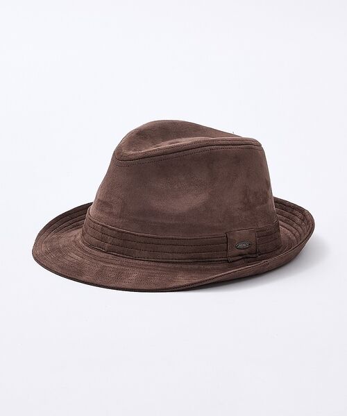 ABAHOUSE / アバハウス ハット | 【RUBEN/ルーベン】FAKE SUEDE HAT/RUS-1340/フェイク（ブラウン）