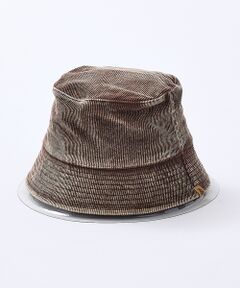 ABAHOUSE / アバハウス ハット | 【RUBEN/ルーベン】CRASHED　COUDUROY BUKET HAT/R
