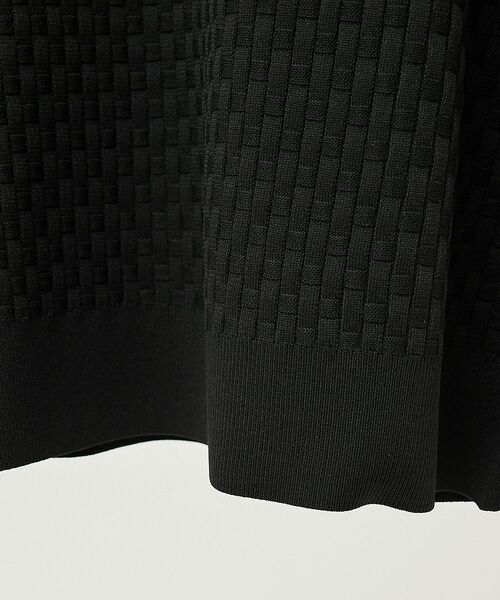 ABAHOUSE / アバハウス ニット・セーター | 【ハイストレッチ】ブロック ジャガード タートルネック ニット【予約】 | 詳細8