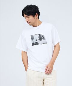 ABAHOUSE / アバハウス Tシャツ | 【THE CITY】プリント 半袖Tシャツ