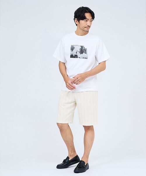ABAHOUSE / アバハウス Tシャツ | 【THE CITY】プリント 半袖Tシャツ | 詳細3