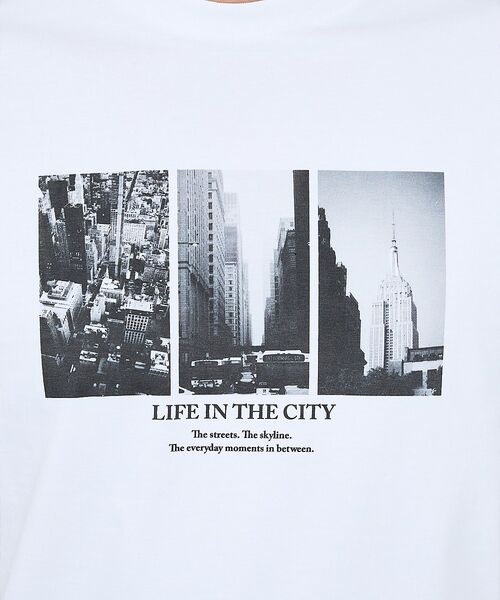 ABAHOUSE / アバハウス Tシャツ | 【THE CITY】プリント 半袖Tシャツ | 詳細9