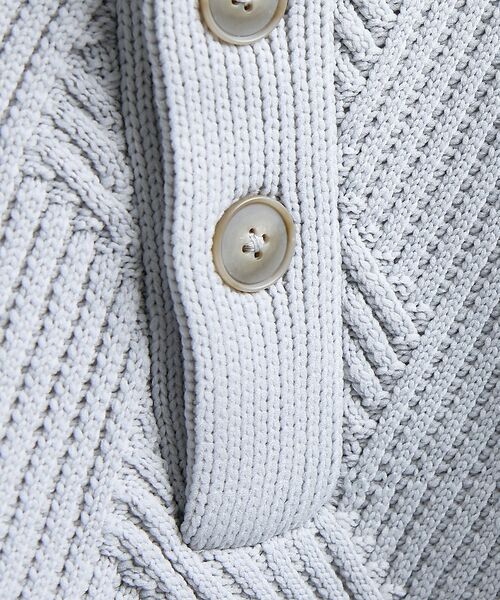 ABAHOUSE / アバハウス ニット・セーター | 【ジオメトリック柄】スタンド プルオーバー ニット【予約】 | 詳細5