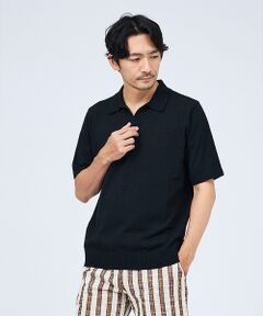 ABAHOUSE / アバハウス ポロシャツ | ブークレー スキッパー 半袖ポロシャツ【予約】