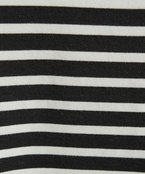 ABAHOUSE / アバハウス Tシャツ | ボートネック フレンチボーダー長袖Tシャツ / ユニセックス | 詳細16
