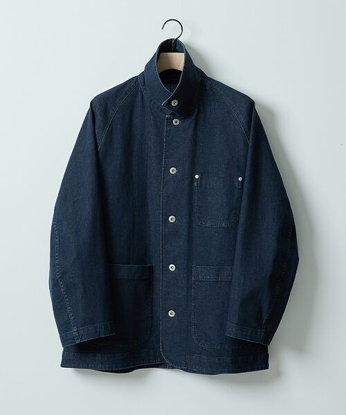 ABAHOUSE / アバハウス ブルゾン | 【セットアップ対応】COVEROSS DENIM カバーオールジャケット / ス | 詳細15