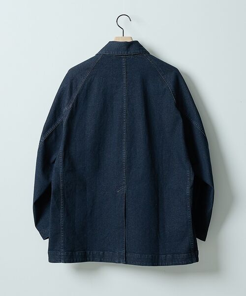 ABAHOUSE / アバハウス ブルゾン | 【セットアップ対応】COVEROSS DENIM カバーオールジャケット / ス | 詳細16