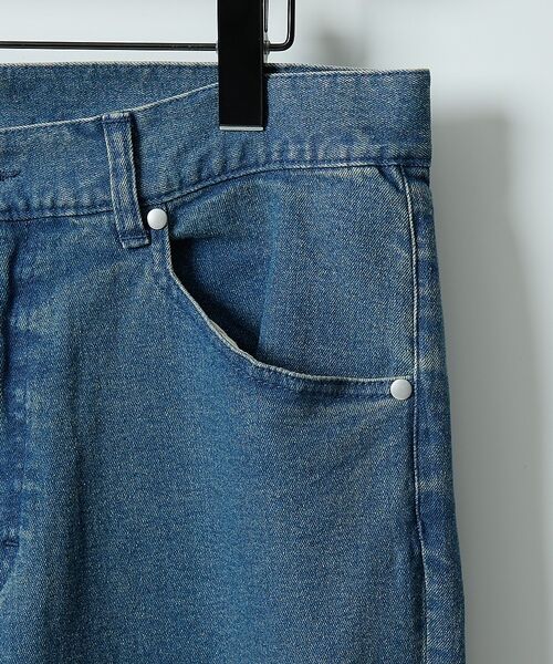 ABAHOUSE / アバハウス デニムパンツ | 【セットアップ対応】COVEROSS DENIM ストレートスラックス / スト | 詳細3