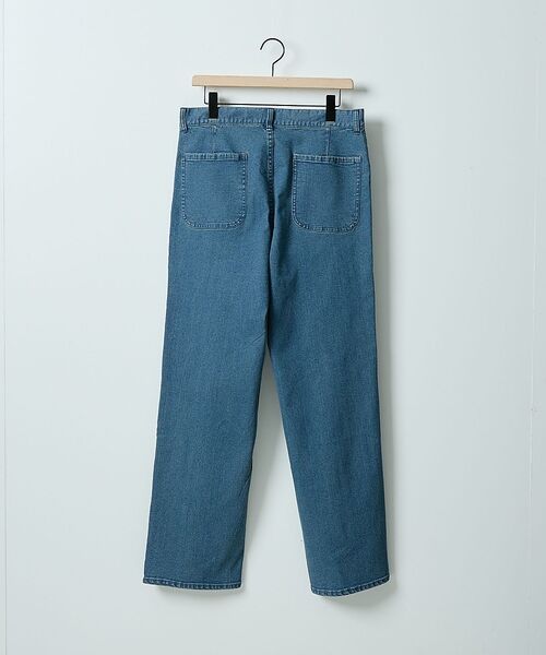 ABAHOUSE / アバハウス デニムパンツ | 【セットアップ対応】COVEROSS DENIM ストレートスラックス / スト | 詳細4