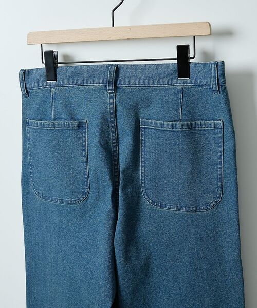 ABAHOUSE / アバハウス デニムパンツ | 【セットアップ対応】COVEROSS DENIM ストレートスラックス / スト | 詳細5