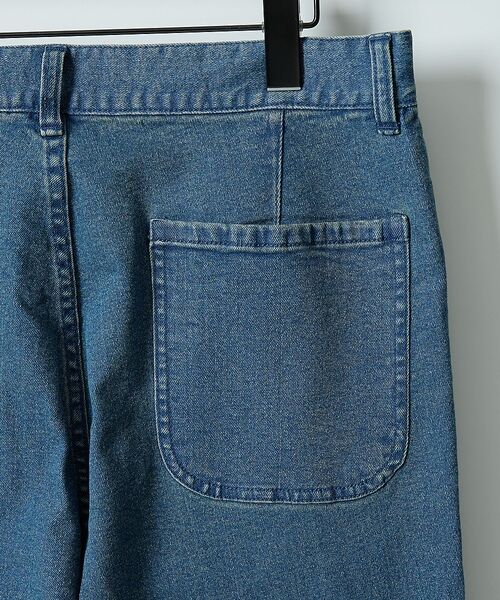 ABAHOUSE / アバハウス デニムパンツ | 【セットアップ対応】COVEROSS DENIM ストレートスラックス / スト | 詳細6
