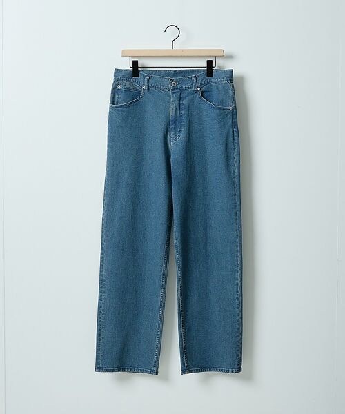ABAHOUSE / アバハウス デニムパンツ | 【セットアップ対応】COVEROSS DENIM ストレートスラックス / スト（ネイビー）