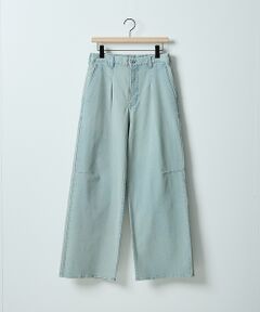 ABAHOUSE / アバハウス デニムパンツ | 【セットアップ対応】COVEROSS DENIM ワイドバギーパンツ / ストレ