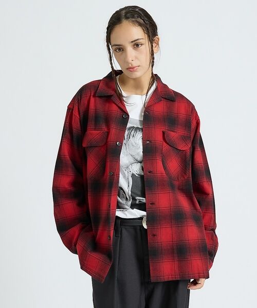 ABAHOUSE / アバハウス シャツ・ブラウス | 【PENDLETON / ペンドルトン】BOARD SHIRT /ボードシャツ/（レッド系その他1）