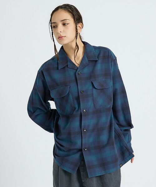 ABAHOUSE / アバハウス シャツ・ブラウス | 【PENDLETON / ペンドルトン】BOARD SHIRT /ボードシャツ/（ブルー系その他1）