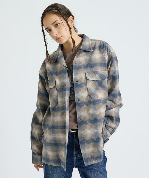 ABAHOUSE / アバハウス シャツ・ブラウス | 【PENDLETON / ペンドルトン】BOARD SHIRT /ボードシャツ/（グレージュ）